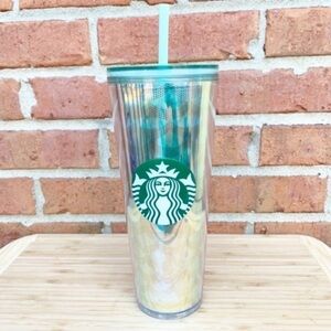 𝅺STARBUCKS 2019 Iridescent Mermaid Tumbler 24oz